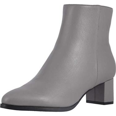 Imagem de Trotters Bota feminina Kim Ankle Boot, Cinza, 9.5