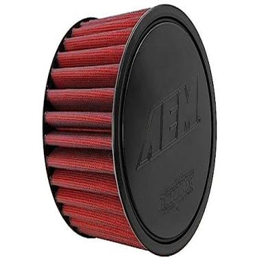 Imagem de AEM Filtro de ar universal DryFlow 21-2049DK: redondo afunilado; ID da flange de 89 mm; altura de 227 mm; base de 152 mm; topo de 5,125 polegadas (130 mm)