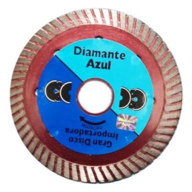 Imagem de Disco Corte Turbo Porcelanato Especial 4 1/2 - Diamante Azul