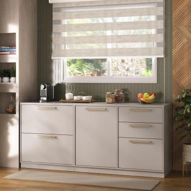 Imagem de Conjunto Balcões De Cozinha Itatiaia Madeira Fendi Essence