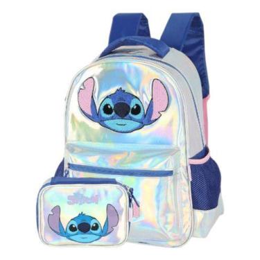 Imagem de Kit Escolar Mochila Costa E Estojo Box Sitch Disney Original - Luxcel,