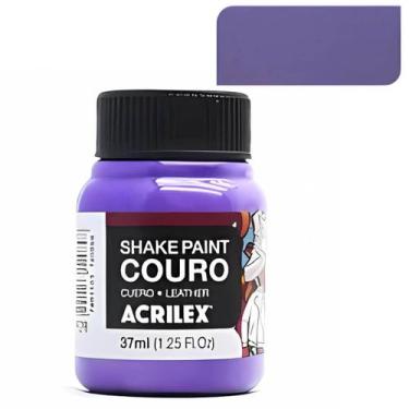 Imagem de Tinta Pinta Couro Shake Paint Acrilex 37ml Natural Sintético, Lilás