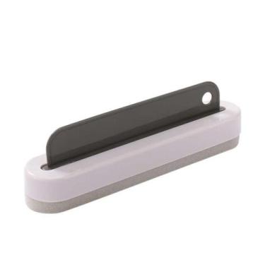 Imagem de Escova de Limpeza com Mini Rodo 2 em 1 para Espelho Vidro Banheiro Coz