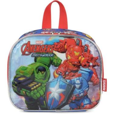 Imagem de Lancheira termica the avengers mao/costas az - LUXCEL