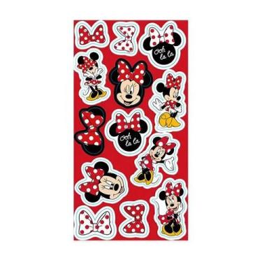 Imagem de Cartela Adesiva - Minnie Mouse - Disney - 13 unidades - Regina - Rizzo