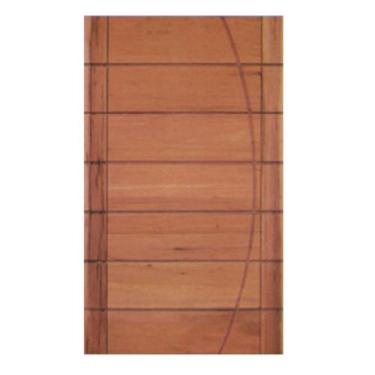 Imagem de Porta de Madeira BBB-R Friso Arco Maciça Cedro Arana Casmavi, 72cm x 2