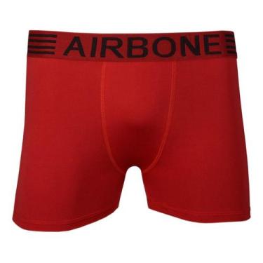 Imagem de Kit 10 Cuecas Box Boxer Microfibra lisas AIRBONE ORIGINAL TECIDO PREMI
