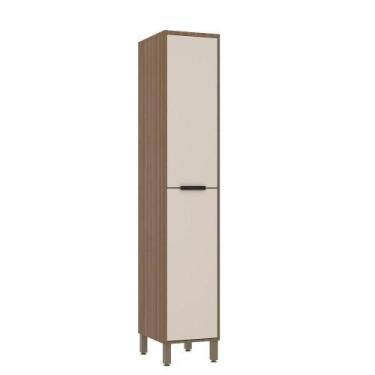 Imagem de Paneleiro 40cm 2 Portas Raso Aspen Vanilla/beige - LUCIANE MÓVEIS