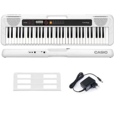 Imagem de Teclado Musical Casio Casiotone CT-S200 61 Teclas Branco, Branco