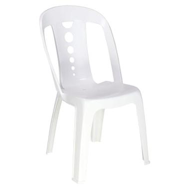 Imagem de Cadeira Bistrô Tramontina Jatiúca Em Polipropileno Branco