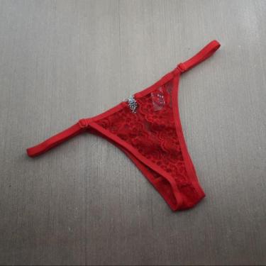 Imagem de Tanga Fio Dental Biju Cofrinho - Minha Calcinha, Rubi