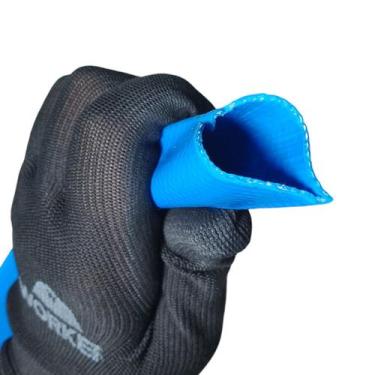 Imagem de Rolo de 15 Metros de Mangueira Flat Azul Achatada 3/4 de Polegada Irri