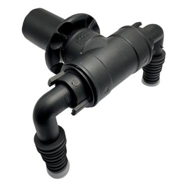 Imagem de Adaptador duplo amanco para 2 máquina lavar 40 mm preto - 350725k120pt