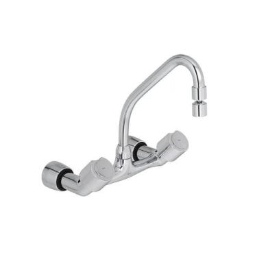 Imagem de Misturador Cozinha Parede Bica Móvel Deca Targa - 1258C40CR