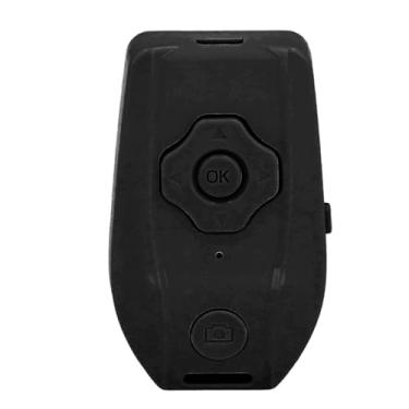 Imagem de Controle Remoto de Rolagem, Virador de Página Remoto Bluetooth para Leitura, Obturador de Câmera Remoto para Tirar Foto e Vídeo Clicker para Selfies de Smartphones, Recarregável
