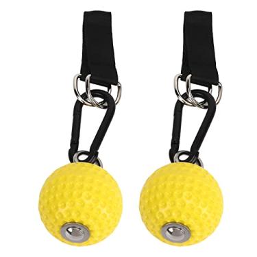 Imagem de Pull Up Ball, 7,2 Cm Antiderrapante Treinamento de Escalada Power Grip Ball Pull Up Grips e Balls Pull Up Power Ball Com Staps para Treinamento de Barras Horizontais Internas e