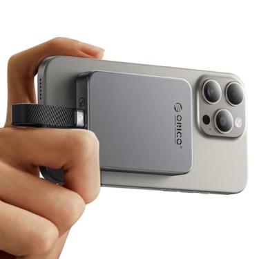 Imagem de ORICO SSD magnético portátil de 1 TB, liga de alumínio, gravação e armazenamento ProRes HDR 4K 120 fps, até 2000 MB/s, unidade de estado sólido externa, compatível com iPhone 16 Pro Max, tablet,