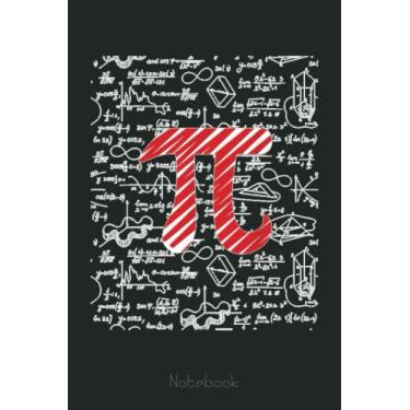 Imagem de Pi Day Math Equation Math Teacher Student Funny Graph Notebook Vintage Style: Graph Paper Notebook, Grid Paper for Math and Science Students, Quad Ruled 4x4 (110 Pages, 6x9)