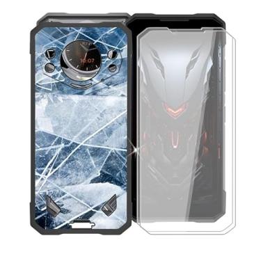 Imagem de Capa para Doogee S200 (6,7 polegadas), com 2 peças, protetor de tela de vidro temperado, fina e antiarranhões para Doogee S200, capa de silicone líquido à prova de choque para Doogee S200 - XT77
