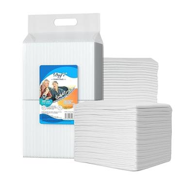 Imagem de DAFI Almofadas Descartáveis para Troca de Fraldas para Bebês 18” X 24”(100 Unidades) Almofadas para Cama de Incontinência Almofadas Grossas, Almofadas para Controle Eficaz de Odores, Almofadas Chucks,