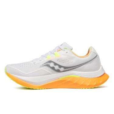 Imagem de Saucony Tênis masculino Endorphin Speed 4, Branco/descascado, 39