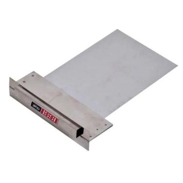 Imagem de Registro Regulador Fumaça Chaminé Forno Fogão À Lenha Inox - Issi Gril