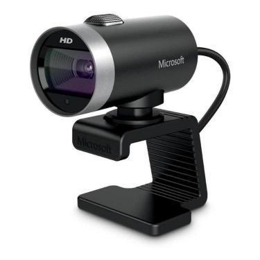 Imagem de Webcam Microsoft 5mp Interpolado - Lifecam Cinema H5d-00013 Cor Preto