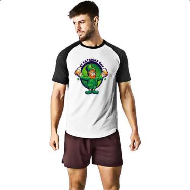 Imagem de Camiseta Raglan ST Patricks Day Leprechaun - Alearts, GG