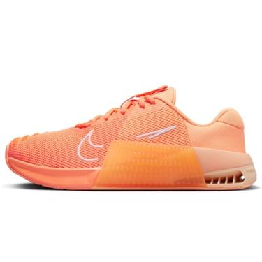Imagem de Nike Metcon 9 AMP Tênis de treino feminino, Laranja atômica/pêssego gelo/creme de pêssego/branco, 41