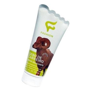 Imagem de Sebo De Carneiro Mentol Creme Relaxante Fashion 200ml - Fashion Cosmét
