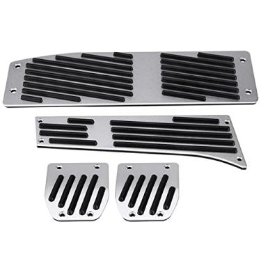 Imagem de 4PCS Manual Transmission Car Pedal Conjunto para 1 3 5 7 X1 Série Inclui Acelerador, Freio, Embreagem Com Almofada Não Deslizante para E30 E32 E34 E36 E38 E39 E46 E87 E90 E91 E92
