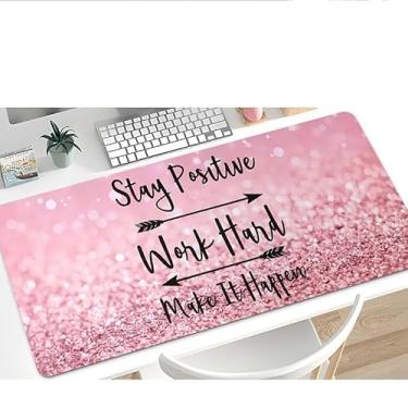 Imagem de Mouse pad ergonômico premium com base antiderrapante e bordas costuradas (MY077, médio)