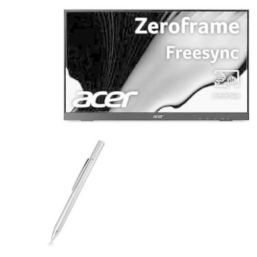 Imagem de BoxWave Caneta Stylus compatível com Acer Monitor UT222Q bmip (21,5 polegadas) – Caneta capacitiva FineTouch, caneta Stylus super precisa para Acer Monitor UT222Q bmip (54,5 cm) – Prata metálica