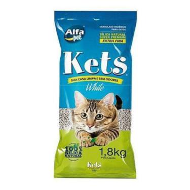 Imagem de Silica natural kets white 1,8kg sensit - alfapet