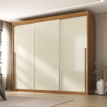 Imagem de Guarda-Roupa Portas de Correr Spazio Cinamomo /Off White