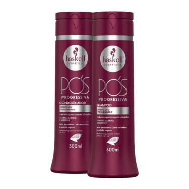 Imagem de Kit Haskell Pós Progressiva Shampoo + Condicionador Home Care