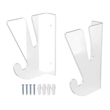 Imagem de Rack de Montagem de Parede de Skate, Suporte de Longboard Acrílico Com Ganchos de Armazenamento para Casa e Garagem, Mantém Seu Espaço Arrumado e Ajuda você a Acessar Facilmente