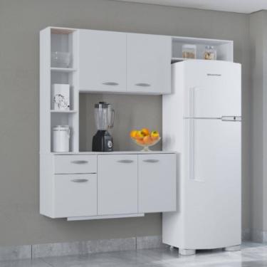 Imagem de Cozinha Poquema Suspensa Com Balcão Isis