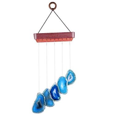 Imagem de Rockcloud Agate – Estatueta de decoração de jardim doméstico com esquemas cortados