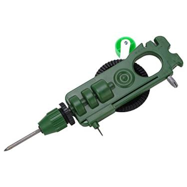 Imagem de Broca Manual Manivela Multifuncional Broca Manual Afiador de Facas Cortador de Vidro Ferramenta ABS Com Broca para Carpintaria