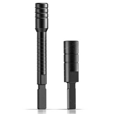 Imagem de Galvanox Acessórios complementares projetados para multiferramentas Leatherman, extensor de chave de bits e adaptador hexagonal de broca plana para 1/10.2 cm (preto)