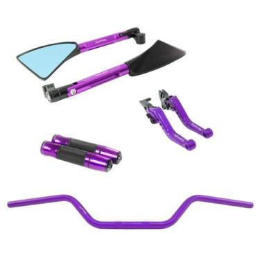 Imagem de Manete Manopla Retrovisor Guidão Xt660r Xt 225 Dt 200 Tdm 225 - NoBran