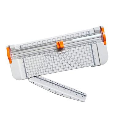 Imagem de Cortador de papel cortador de papel com proteção automática aparador de papel de 12 polegadas Scrapbooking para cortar cartolina aparador de papel adequado para casa, escritório e escu