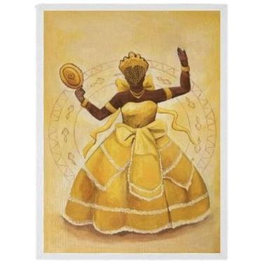 Imagem de Quadro Decorativo Mamãe Oxum 33X24Cm