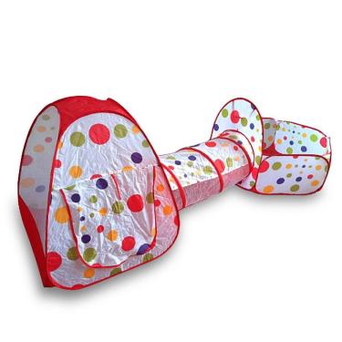 Imagem de Barraca Piscina Bolinha Vermelha 2,88x1,20m - Auto Equip