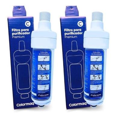 Imagem de Kit 2 Refil Filtro Colormaq Premium Original Excelente Filtração