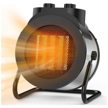 Imagem de Aquecedor de Ambiente Elevoke de 1500W com Design Rápido e Seguro - Portátil e Versátil...