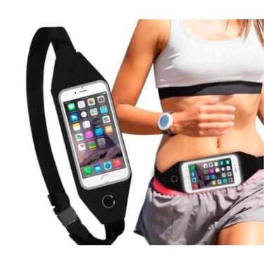 Imagem de Pochete Cinto Para Celular Com Porta Chave Academia Corrida e Bike Por