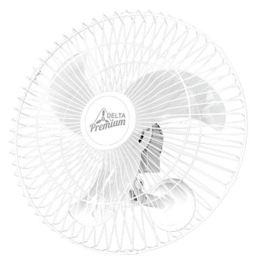 Imagem de Ventilador De Parede Venti-delta Premium 60cm Com 3 Pás Branco - Bivolt