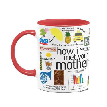 Imagem de Caneca Icons Moments - How i met your mother - B-red